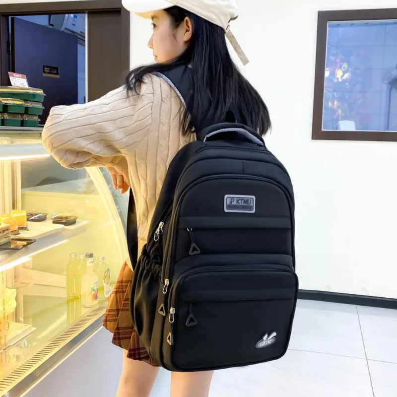 URBAN FOREST Nylon Backpack Laptop Backpack Unisex Multicolor-1