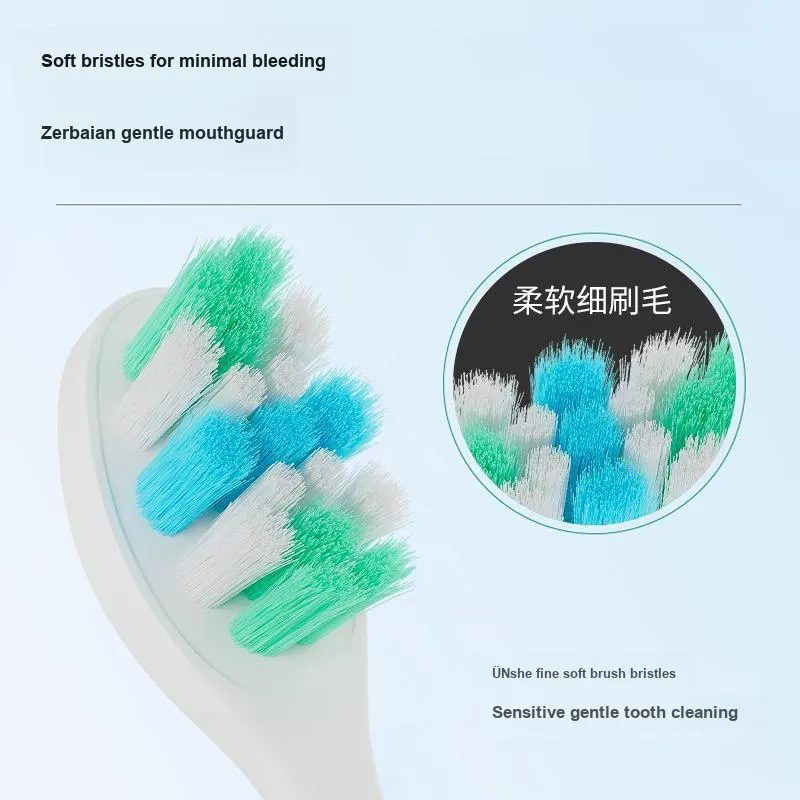 EIYEAH Compatible With Usmile Toothbrush Heads Professional Soft Fuzzy All-3