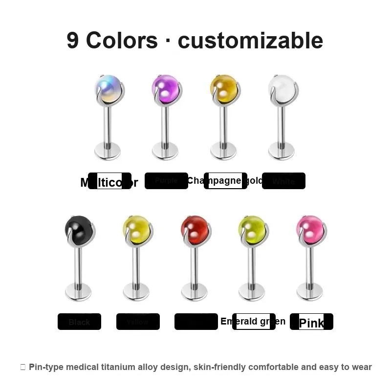 Daisy Dream Titanium Alloy Stud Earrings Unisex-4