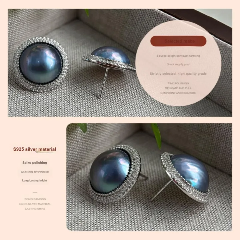 PEARL QUEEN Freshwater Pearl Stud Earrings Women's-2