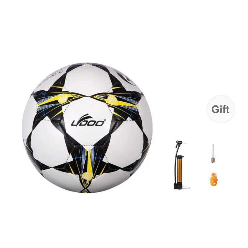 Ledo Size 4 And Size 5 Soccer PU Machine Stitched Soccer Ball Unisex-5