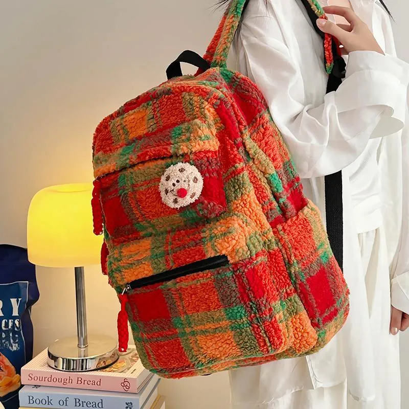 Tong Tong Rabbit Nylon Backpack Women's Multicolor-2