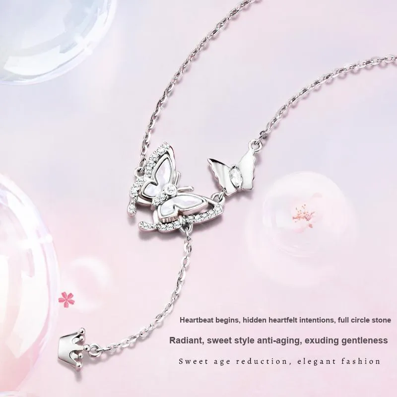 Disney S925 Silver Necklaces Women's-9