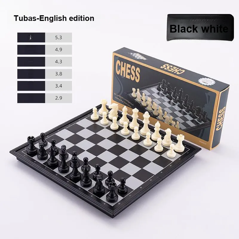 Gollum Magnetic Chess, Foldable Convenient Storage Magnetic Entertainment Board Games-9