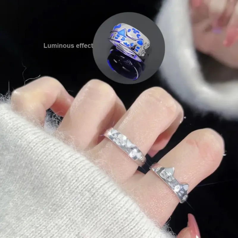 Golden Bliss S999 Fine Silver Rings Unisex-7