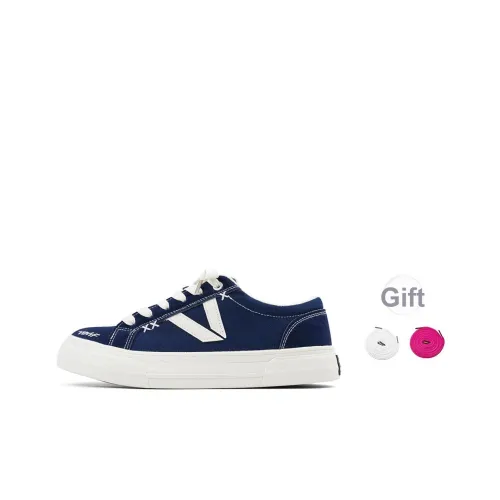 VASIBAEN Низкие кеды унисекс темно-синие