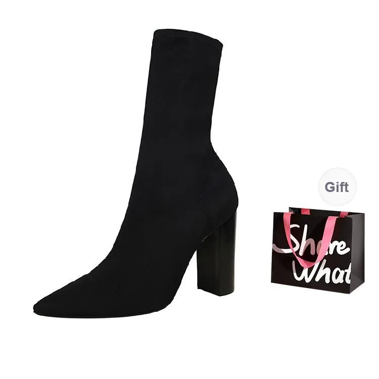 BIGTREE Ankle Boots Women's-6