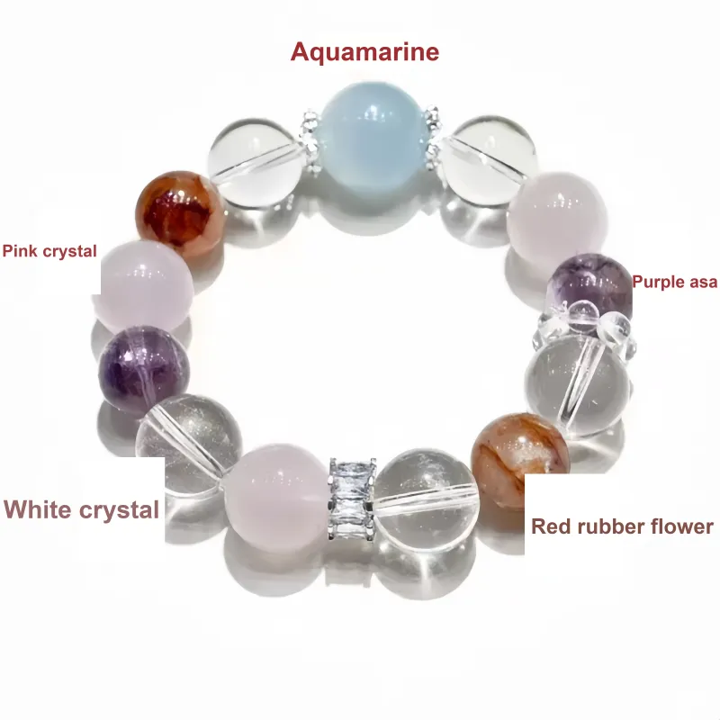 Noritake Processing Multicolor Crystal Bracelets Unisex-3
