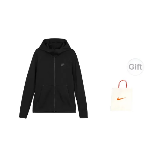 Nike Sweatshirts Men Black Sweatshirts+Gift Bag