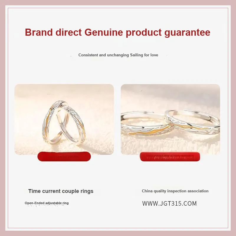 WINY S925 Silver 999 Pure Silver Rings Unisex-2