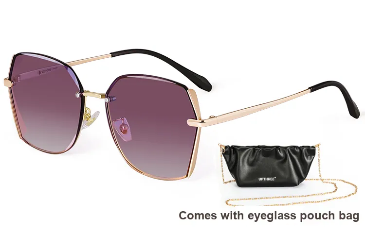 Upthree Irregular Shape Sunglasses Women's-6