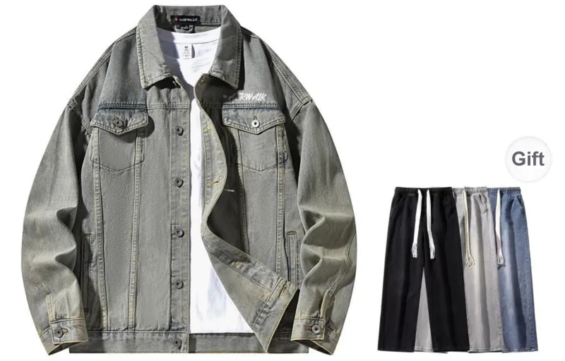 Airwalk Denim Jackets Unisex-27