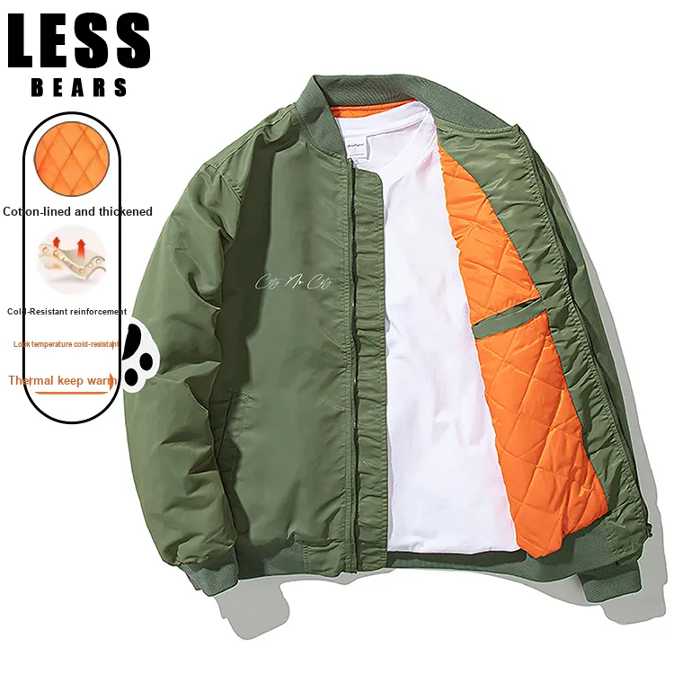 LESS BEARS Jackets Coats Unisex-20