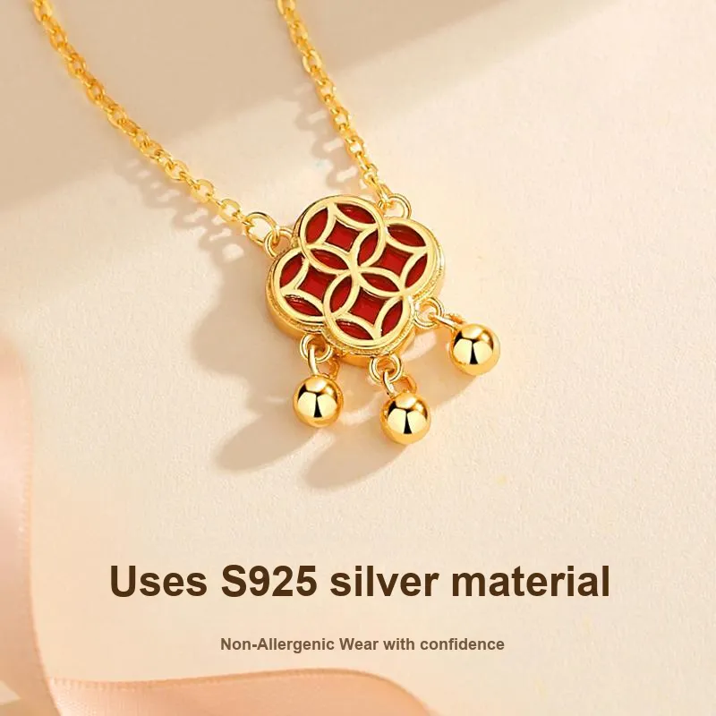 MOVER S925 Silver Necklaces Women's-4