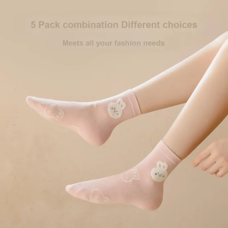 Caramella Women's Mid Calf Socks-14
