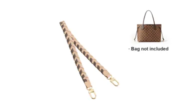 Ingenuity Handmade Cow Leather Shoulder Strap Bag Straps Women's White/Brown/Pink