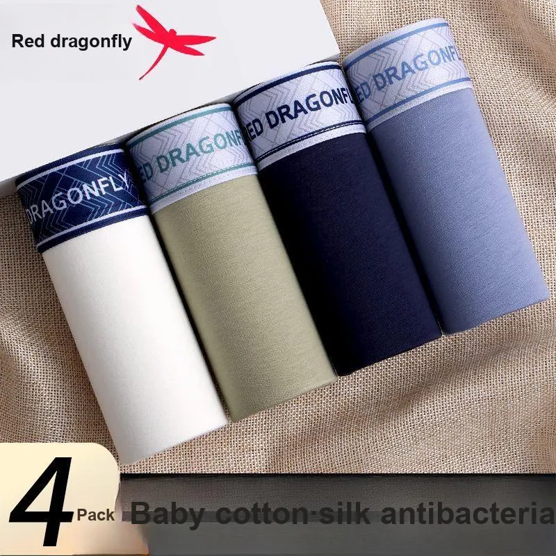 RED DRAGONFLY Cotton Panties Men's 3 Pack Box-5