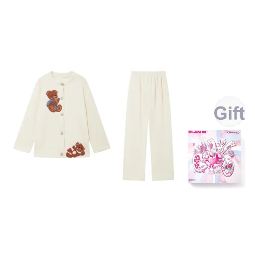 PLAN IN Cute Bear Женские Пижамные Комплекты