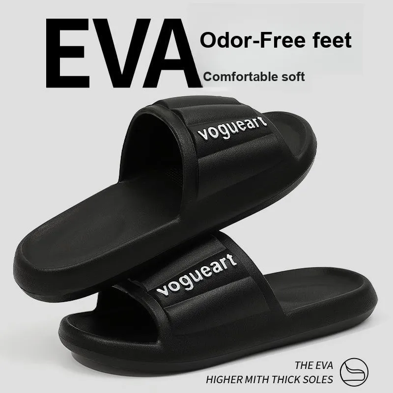 Foot Recreation Home Practical Summer Slip Resistant Quiet Bathroom Bathing Soft Sole Slippers-36