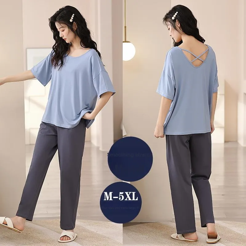 MADALLO Pajama Set Women's Sky Blue-2