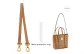 MCM Basket Bag Yellow Brown 1.1 Width 60cm with Metal Protective Ring*2