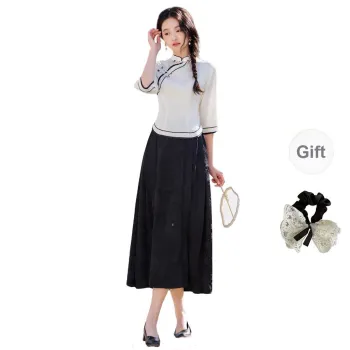PAVEA Two Piece Skirt Sets Women's