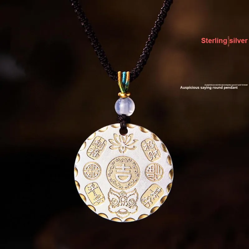 U state S 999 Fine Silver Necklaces Women's-3
