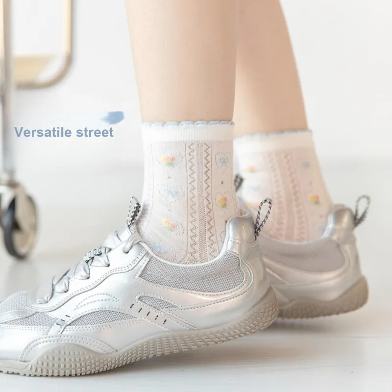 Caramella Mid-Calf Socks Women's 5 Pack-29