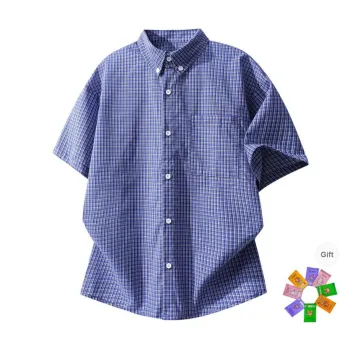 GWAF Shirts Unisex Blue Plaid