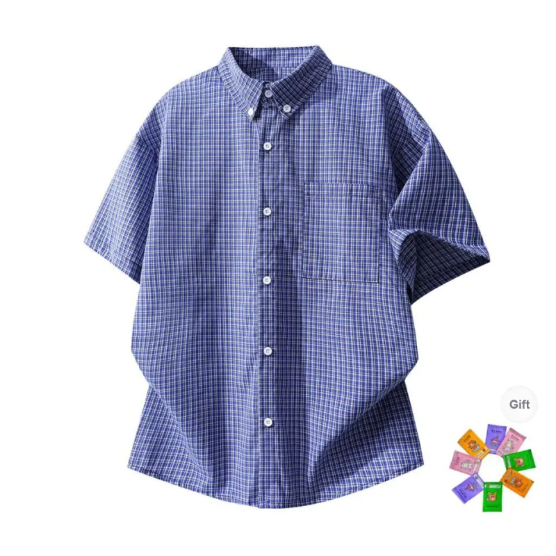 GWAF Shirts Unisex Blue Plaid-0