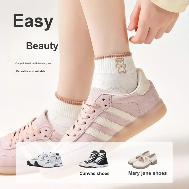 AUGUST Ankle Socks Women's 5 Pack-7