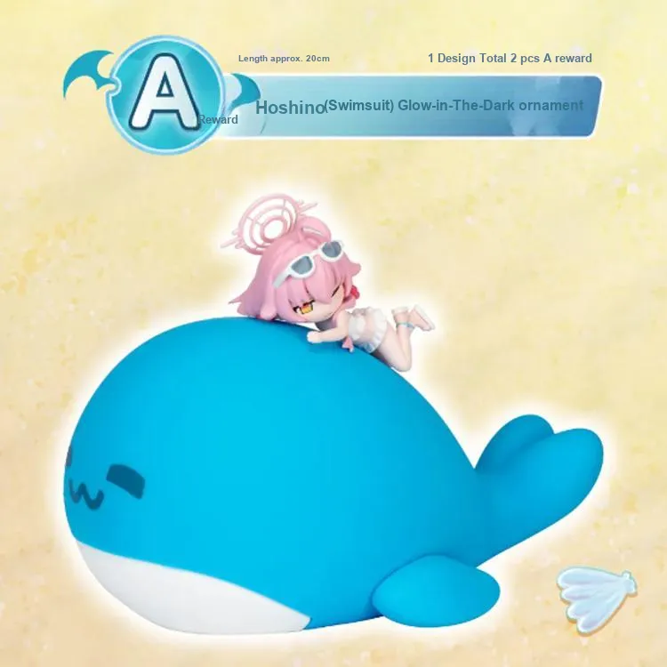BANDAI Summer Wish List, Ichiban Kuji Blue Archive A Prize Chibi Figures-2