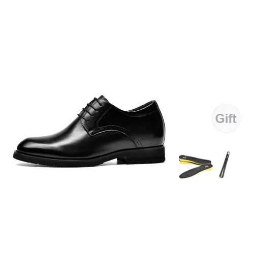 1M8 Dress Shoes Men Low-Top Black