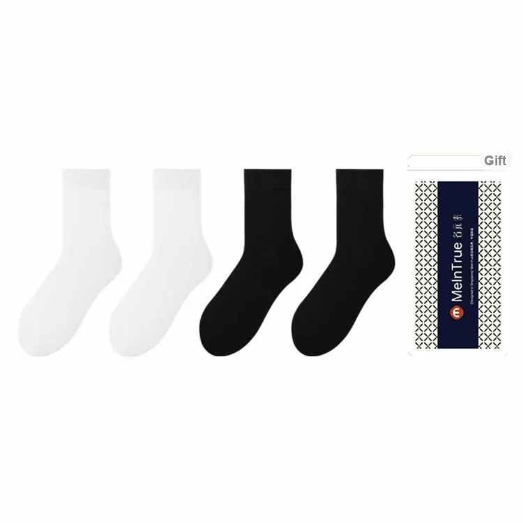 The First Name Element Mid-Calf Socks Men's Shopping Bag 6 Pack-9