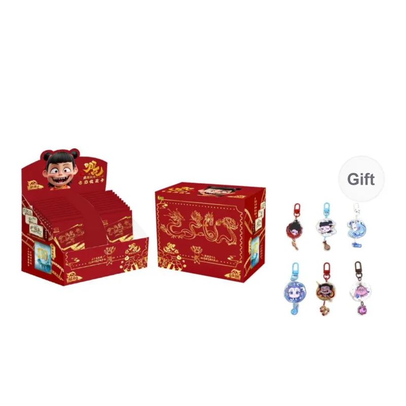 KAYOU Ne Zha The Magic Child Stirs The Sea, Fiery Shadow Pack IP/Anime Cards Whole Box-1