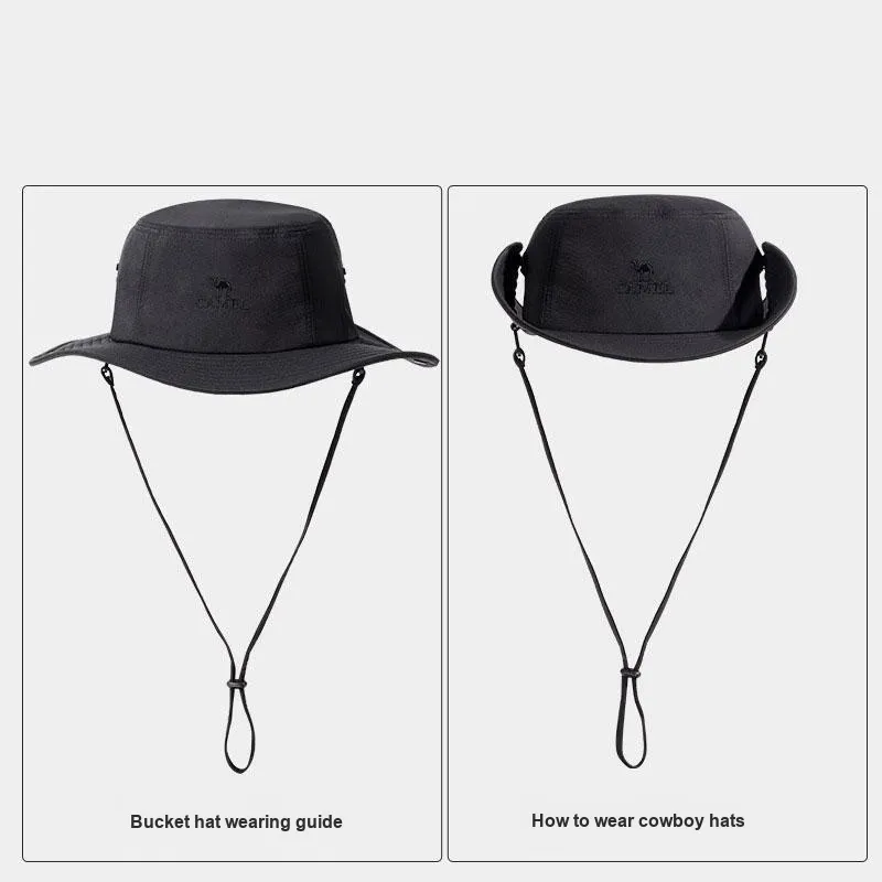 CAMEL Bucket Hats Unisex-3