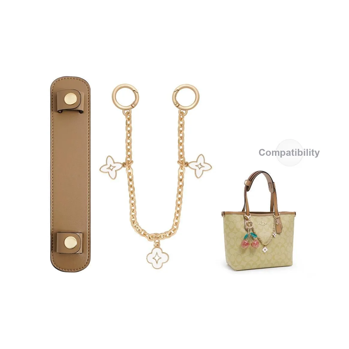 GUYI Сплав Микрофибра Сумка Аксессуар Женский Золотой