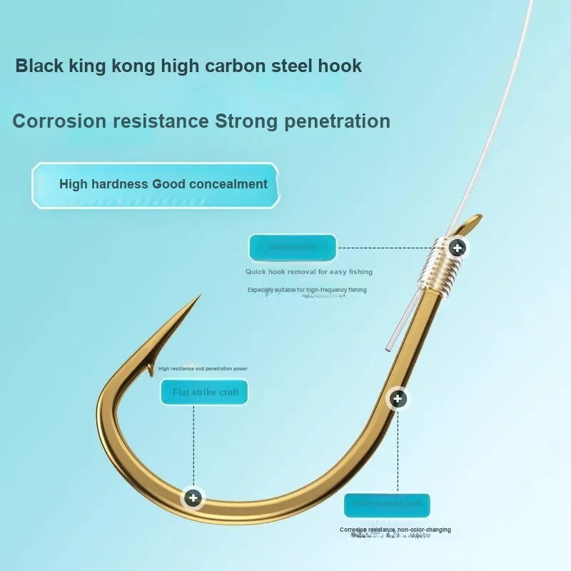 Jiadiaoni Fish Hook Barbed Hook-3