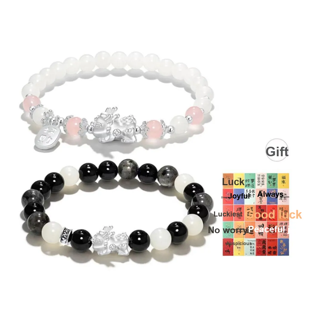 Emerald Dynasty Agate Bracelets Unisex