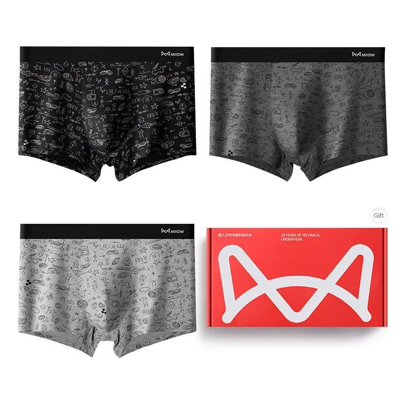 MIIOW Underpants Gift Box Set Men's 3 Pack-3