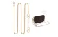 [Four-Leaf Clover Chain]Crossbody 90cm