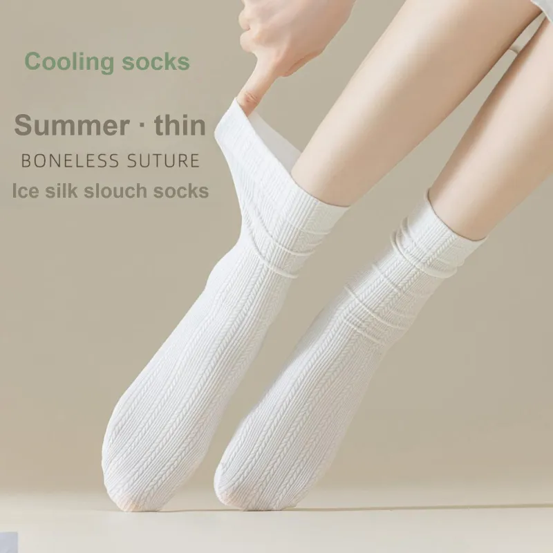 XXLLG Mid Calf Socks Women's 3 Pack-5
