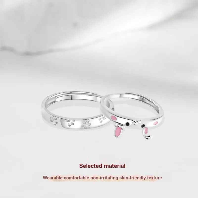 Master Kim Niche Luxury Premium Feel Adjustable Opening Ring Unisex-4