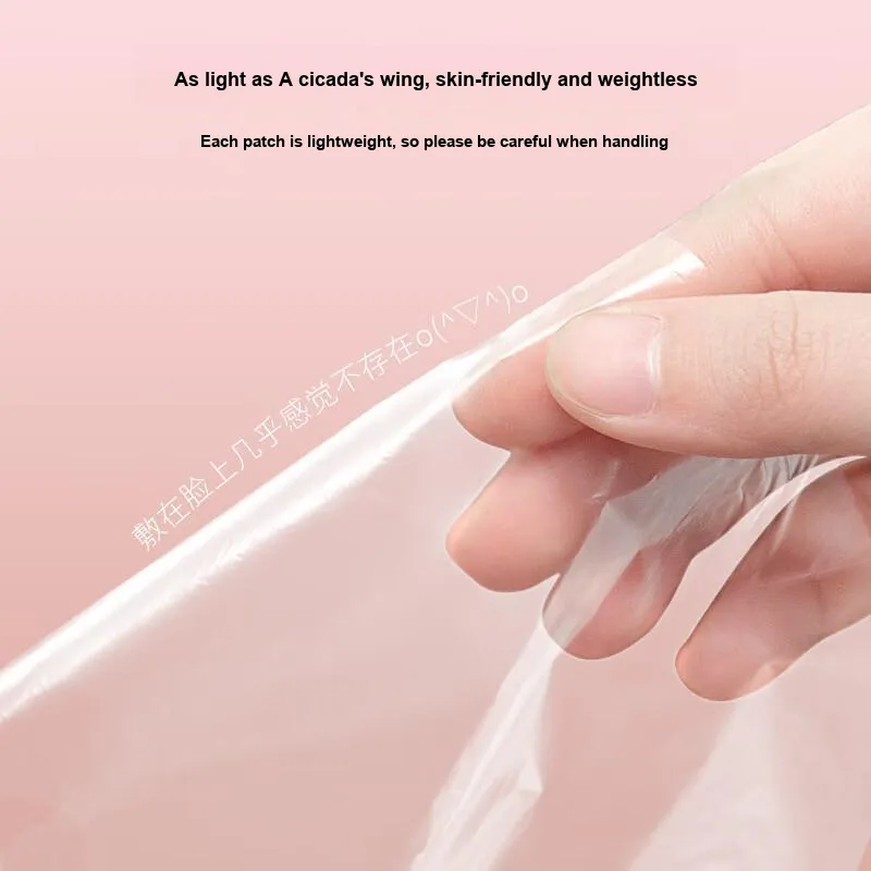 A Few More Cute Disposable, Plastic Transparent Film For Facial Filling In Beauty Salons Facial Mask Sheets