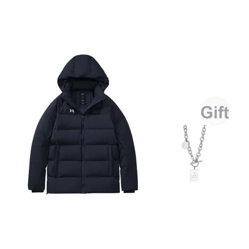 Under Armour Down Jacket Unisex Black с ожерельем