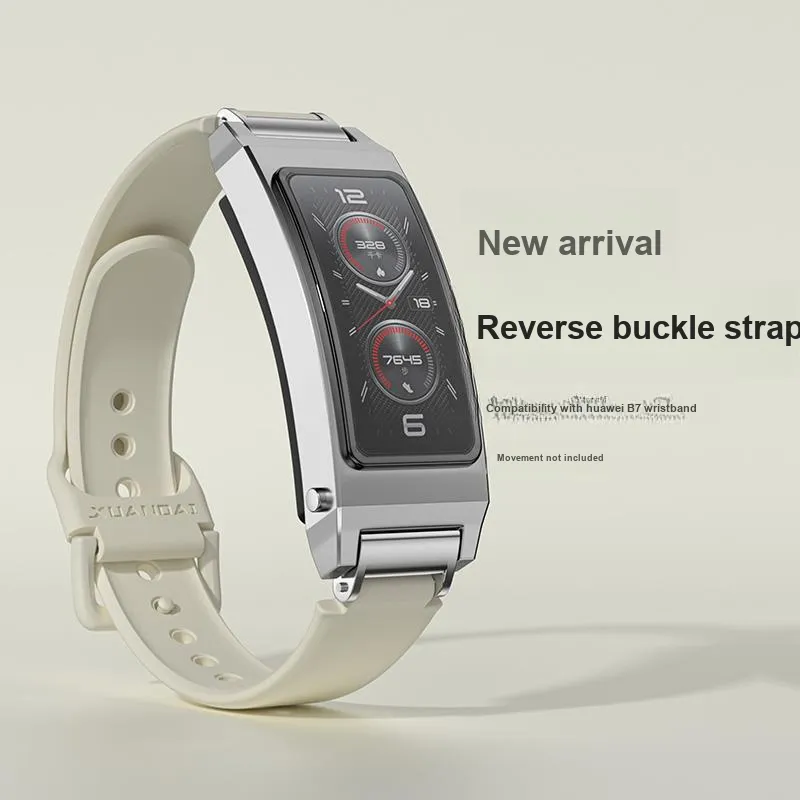 CHUANGYIDA Huawei Compatibility Watch Band 135~190mm Silicone Material-1
