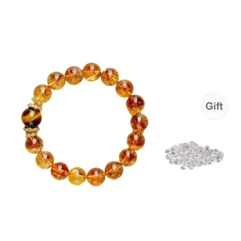 Stone On The Line Crystal Jade Bracelets Unisex