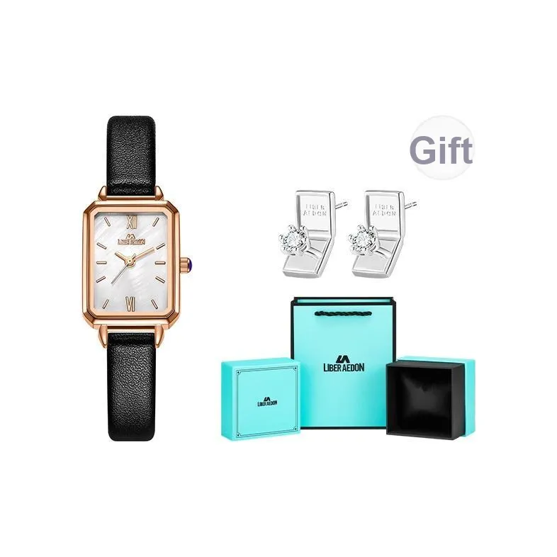 LIBER AEDON Кварцевый механизм цветной циферблат женские часы