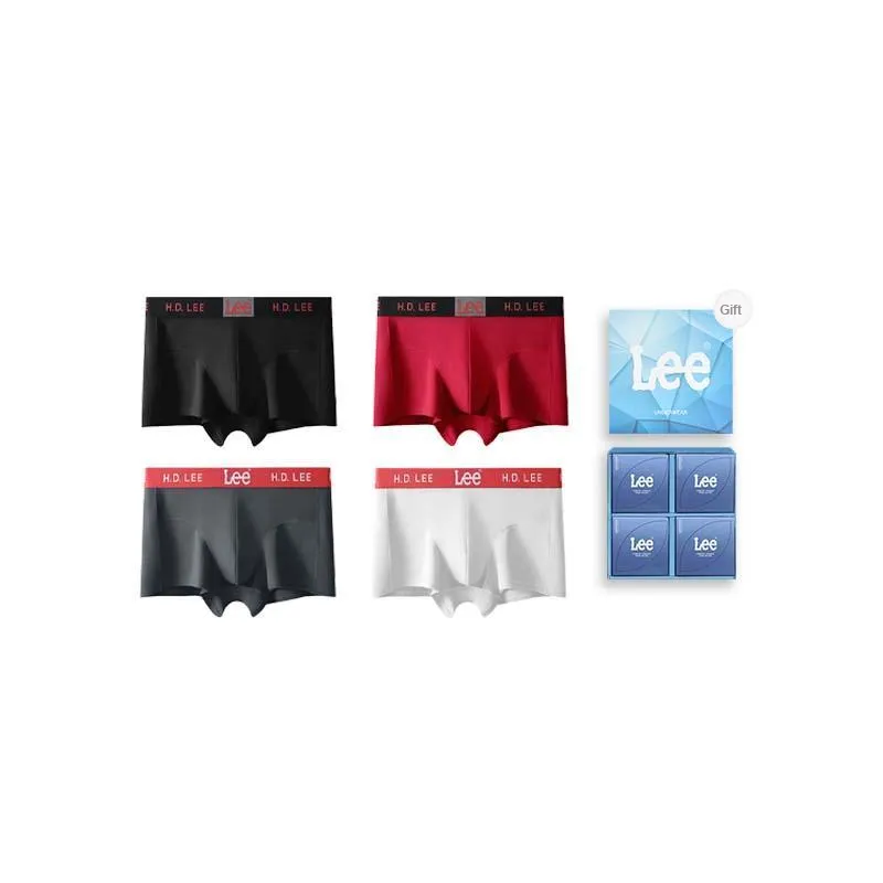 Lee Hui Guang II Generation Underpants Men's Gift Box Set Of 4-3