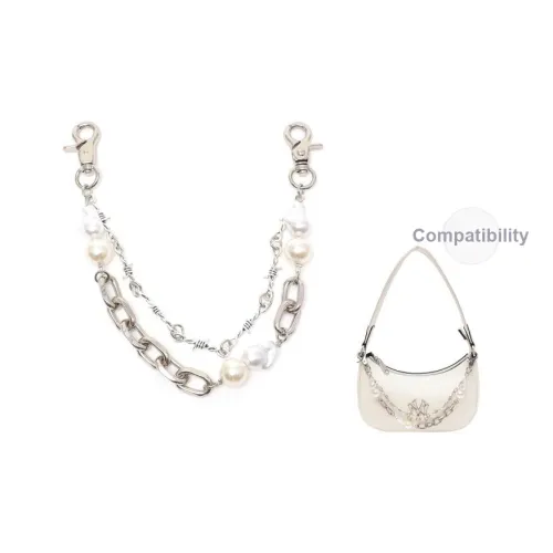 Gloya Металл Сумка Аксессуар Женская Серебряная